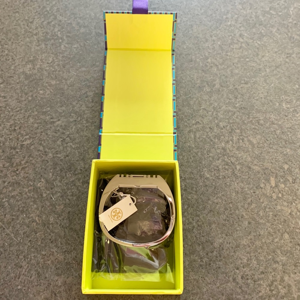 Tory Burch for Fitbit Metal Hinged Bracelet